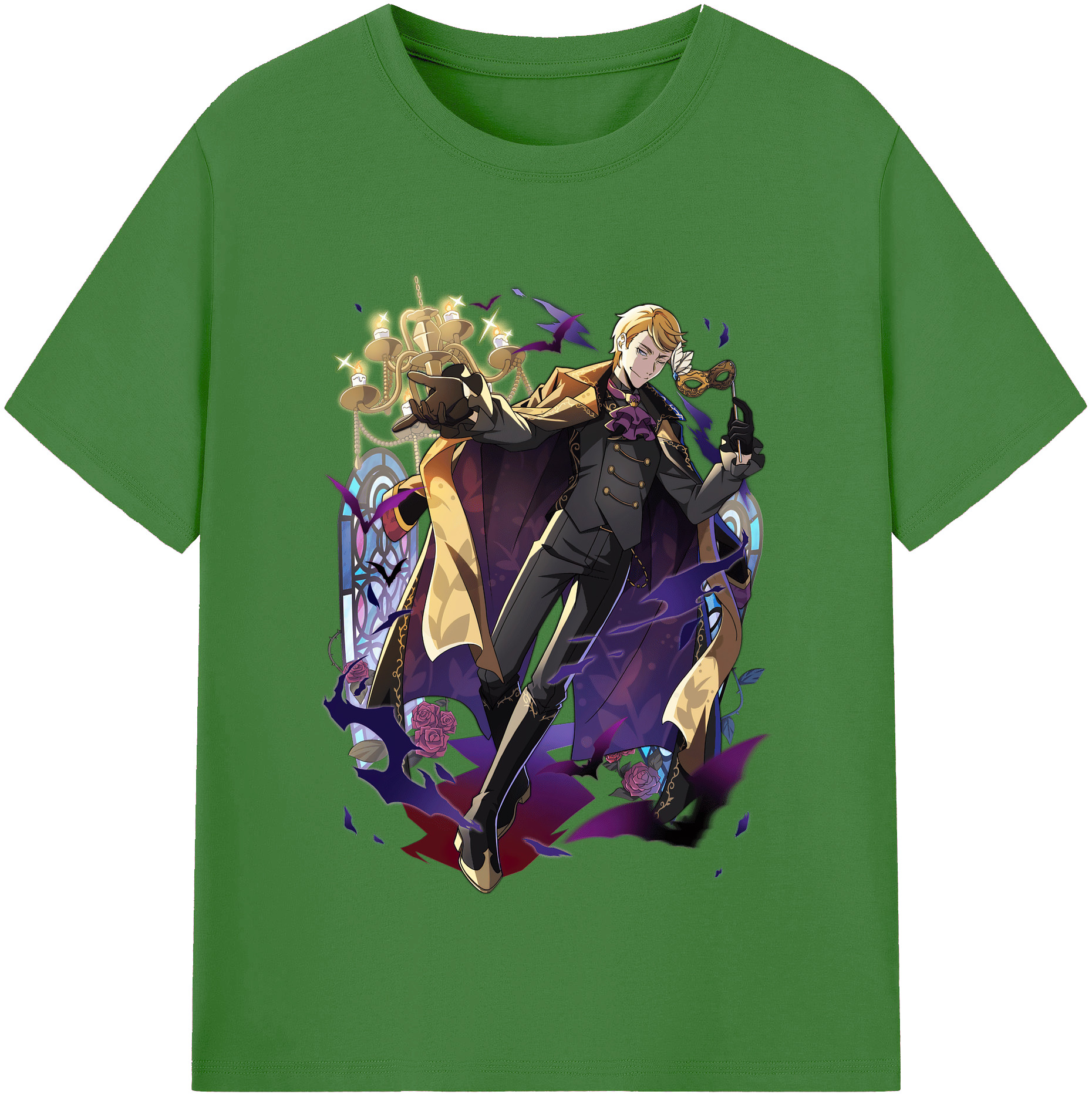 （画像用） 文豪ストレイドッグス Bungo Stray Dogs レディースカジュアルプリントTシャツ（綿100％）